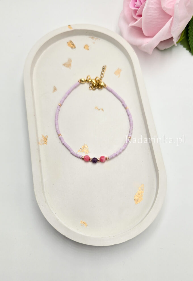 Bransoletki z chalcedonem - obrazek 4