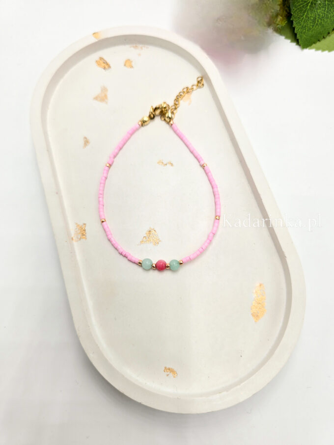 Bransoletki z chalcedonem - obrazek 2