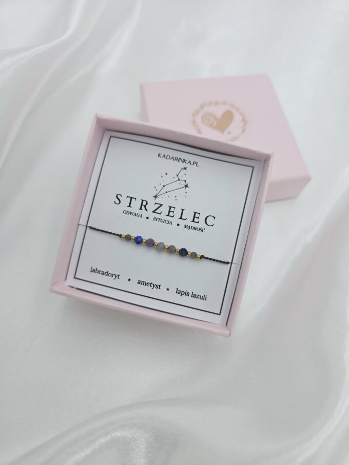 Bransoletka Znak Zodiaku STRZELEC