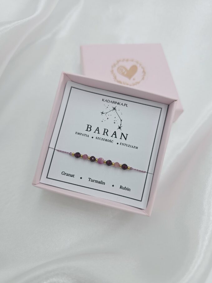 Bransoletka Znak Zodiaku BARAN